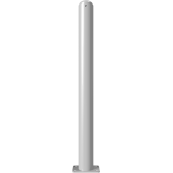 Ornamental bollard | Series 480B | � 82 mm | stationary, to be fixed by plugswith base plate 100 x 150 mm | without lock | without eyelet